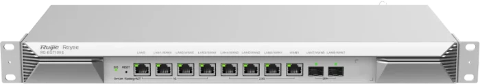 Ruijie Reyee EG1500 RG-EG710XS Rackmount 2.5G Smart Router, 8x RJ-45, 2x SFP+