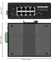 Intellinet Railmount Gigabit Switch, 8x RJ-45, 120W PoE+ Vorschaubild