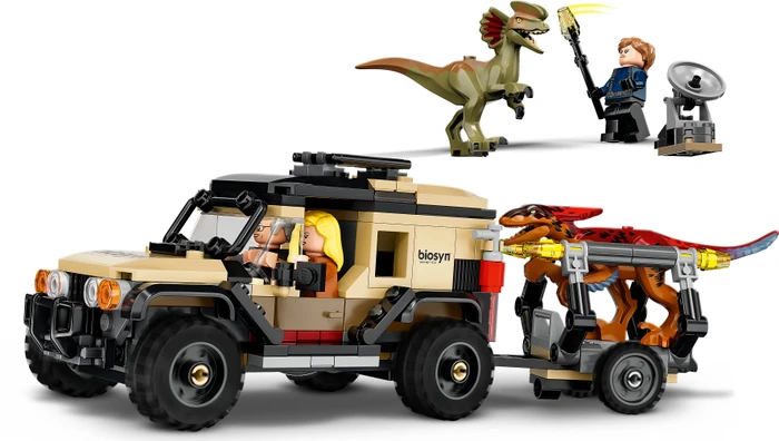 LEGO Jurassic World - Pyroraptor & Dilophosaurus Transport
