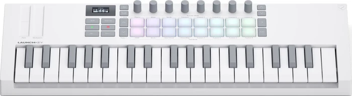 Novation Launchkey Mini 37 MK4 weiß