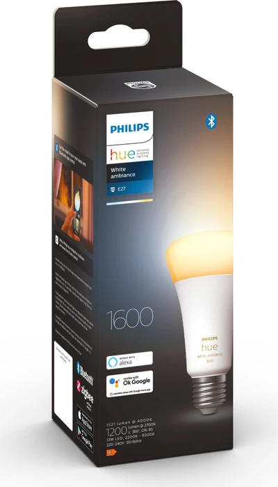 Philips Hue White Ambiance 1600 LED-Bulb E27 13W