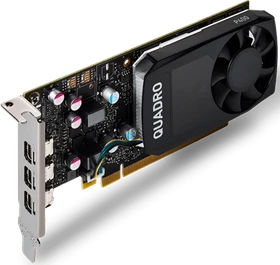 PNY Quadro P400 V2, 2GB GDDR5, 3x mDP, Smallbox