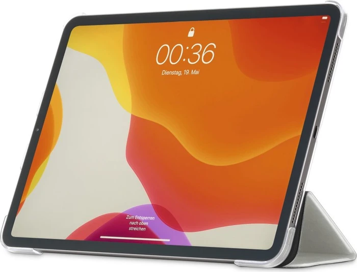 Hama Tablet Case Fold Clear für Apple iPad Pro 12.9" (4. Generation / 2020), silber
