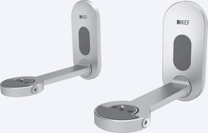KEF B1 LSX Wall Bracket silber, Paar