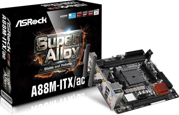 ASRock A88M-ITX/AC (AMD FM2+)