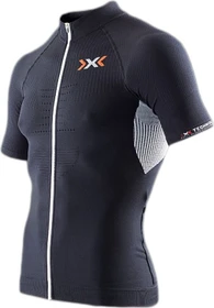 X-Bionic The Trick FZ Trikot kurzarm black/white (Herren)