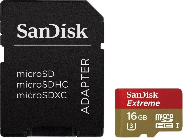 SanDisk Extreme R60/W40 16GB Kit, UHS-I U3, Class 10