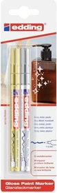 edding 751 Glanzlackmarker gold/silber, 2er-Set