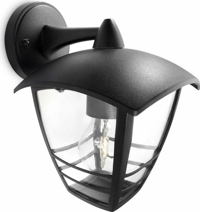 Philips myGarden Creek Wandleuchte schwarz