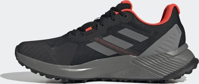 adidas Terrex Soulstride Rain.RDY core black/grey six/solar red (Damen)