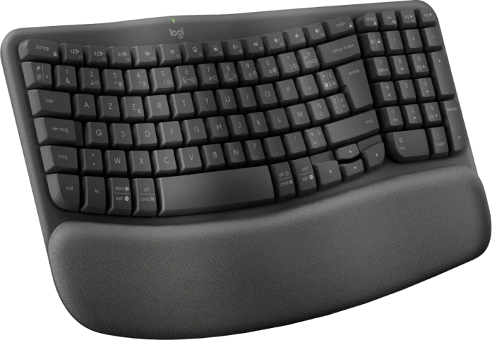 Logitech Wave Keys for Business, Grafit, Logi Bolt, USB/Bluetooth, FR