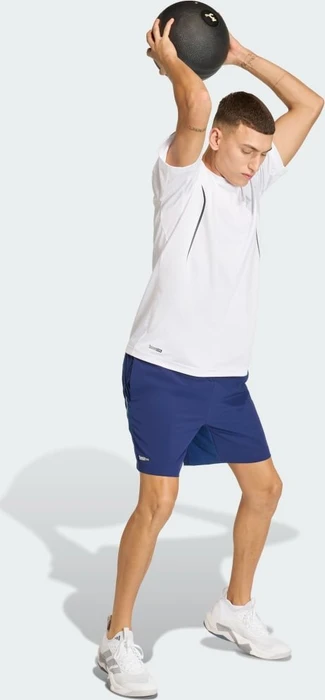 adidas Tech Apparel Funktionsshirt kurzarm white/reflective silver (Herren)