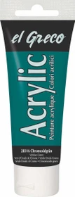 Kreul el Greco Acrylic Ink Acrylfarbe, chromoxidgrün, 75ml