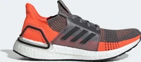 adidas Ultraboost 19 grey four/core black/hi-res coral (Herren)