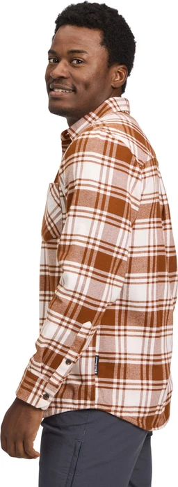 Black Diamond Project Flannel Hemd langarm clay/off white plaid (Herren)