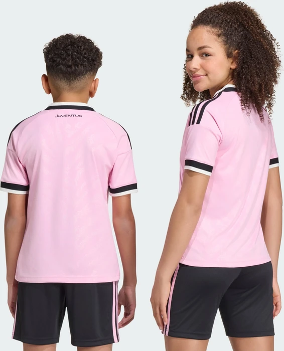 adidas Juventus Turin 2026/2027 Auswärtstrikot kurzarm (Junior)