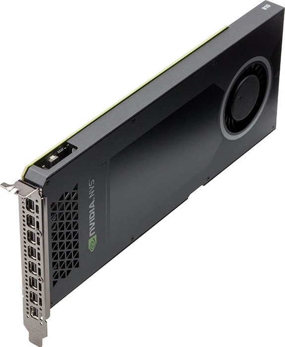 PNY NVS 810 + DisplayPort-Adapter, 2x 2GB DDR3, 8x mDP
