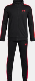 Under Armour Rival Strick Trainingsanzug black/racer red (Junior)