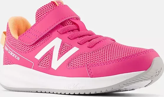 New Balance 570v3 Bungee Lace Top Strap hi-pink/light dragonfly (Junior)