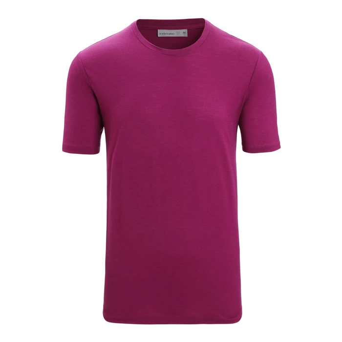 Icebreaker Merino Tech Lite II Funktionsshirt kurzarm go berry (Herren)