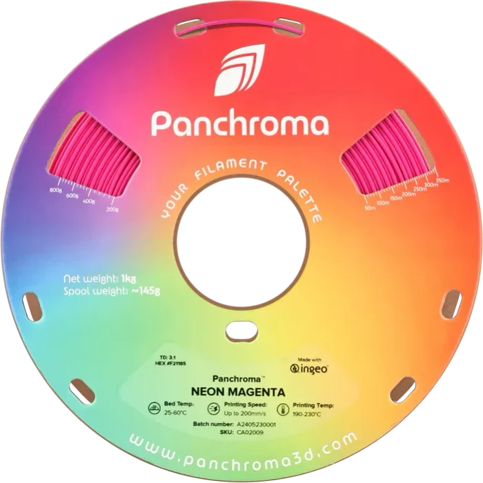 Polymaker Panchroma Neon, magenta, Spule, 1.75mm, 1.00kg