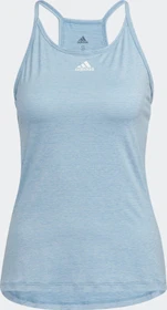adidas Performance Tanktop Funktionsshirt ärmellos hazy blue mel/white (Damen)
