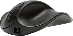 Hippus Handshoemouse Wireless BRT+LC schwarz, rechts, medium, USB (M2UB-LC)