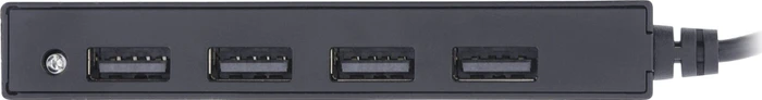 InLine Slim 4-Port Hub, USB-A 2.0 [Stecker]