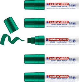 edding 4090 Kreidemarker grün, 5er-Pack