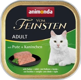 animonda Vom Feinsten Adult Pute + Kaninchen, 3.20kg (32x 100g)