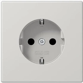 Jung Serie LS Steckdose Duroplast 16A 250V, lichtgrau