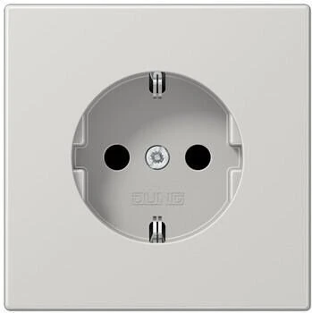 Jung Serie LS Steckdose Duroplast 16A 250V, lichtgrau