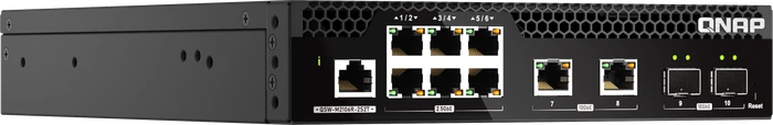 QNAP QSW-M2100R Desktop 2.5G Smart Switch, 8x RJ-45, 2x SFP+