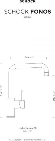 Schock Fonos Cristalite/Chrom Festauslauf HD asphalt