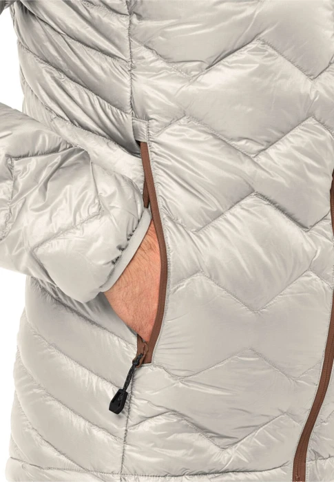 Jack Wolfskin Alpspitze Down Hoody Funktionsjacke dove (Herren)