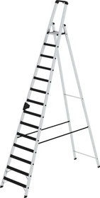 Günzburger Steigtechnik clip-step Stufen-Stehleiter, 14 Stufen