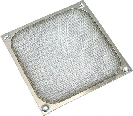 Aquatuning Lüfterfilter 140x140mm, silber