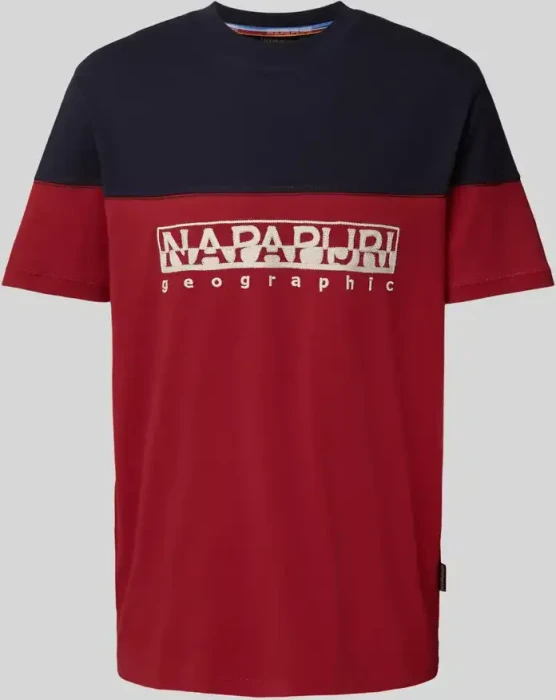 Napapijri Saturnia T-Shirt kurzarm bordeaux (Herren)