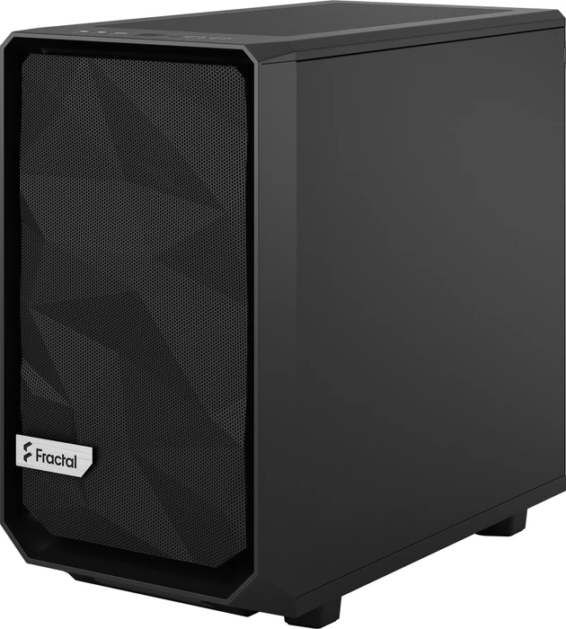 Fractal Design Meshify 2 Nano Black TG Dark Tint, Glasfenster, Mini-ITX