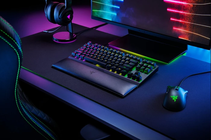 Razer Ergonomic Wrist Rest for Tenkeyless Keyboards, schwarz