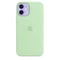 Apple Silikon Case mit MagSafe für iPhone 12 Mini Pistazie Vorschaubild