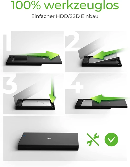 RaidSonic Icy Box IB-200T-C3, USB-C 3.0