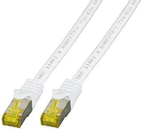 EFB Elektronik Patchkabel, Cat7/Cat6a, S/FTP, RJ-45/RJ-45, 0.25m, weiß