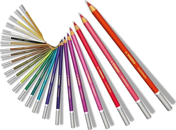 STABILO CarbOthello Kreidestift indischgelb, 12er-Pack