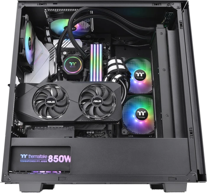 Thermaltake Atlas, schwarz, Core i5-12400F, 16GB RAM, 1TB SSD, GeForce RTX 3060