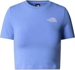 The North Face Cropped Slim T-Shirt kurzarm virtual blue (Damen)