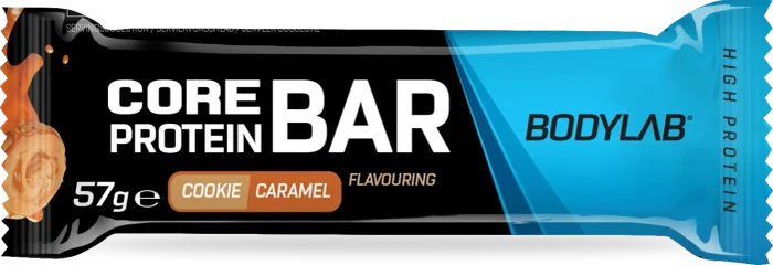 BodyLab24 Core Protein Bar Cookie Caramel 684g (12x 57g) – Bild 2 von 2