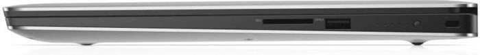 Dell XPS 15 9550 (2016), silber, Core i5-6300HQ, 8GB RAM, 1TB HDD, GeForce GTX 960M, DE