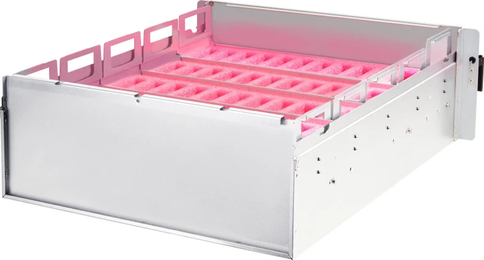 SilverStone RMB41, Datenträgeraufbewahrungsschrank, 60x 2.5"