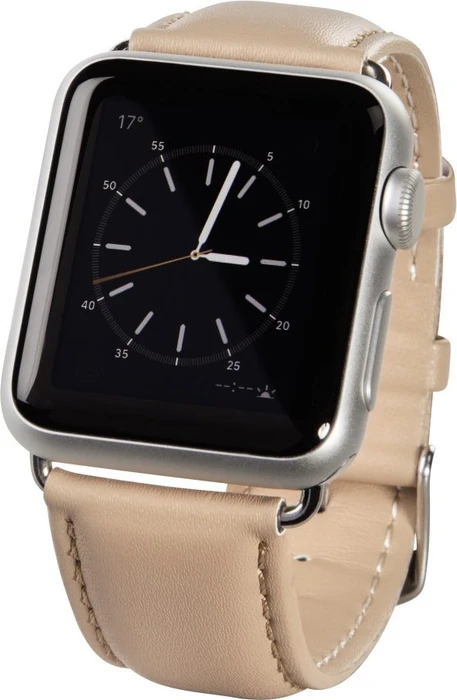 Hama Uhrenarmband Classic für Apple Watch 42mm beige